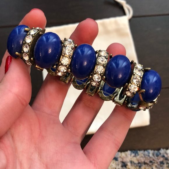 JCrew Blue Stone and Gem Bracelet - Picture 4 of 9